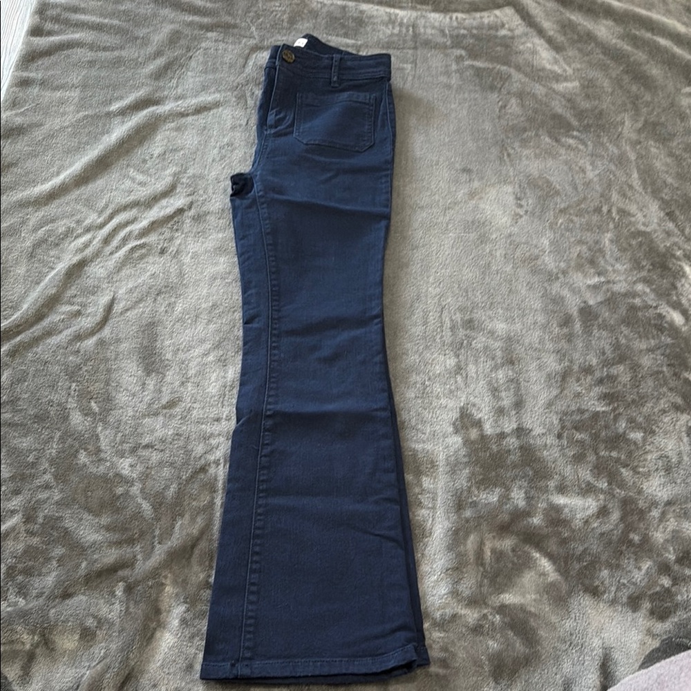 LOFT Dark Blue Flare Jeans